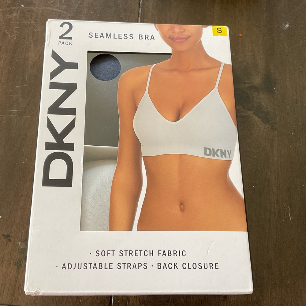 2Pack DKNY Ladies Seamless Bra - Picture 8 of 12